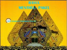 Pertemuan Panitia Bersih Dusun (Rasul) 