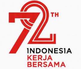 LOGO HUT RI KE-72 TAHUN 2017