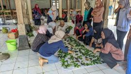 Pelatihan Ecoprint dari Dinas Perindustrian